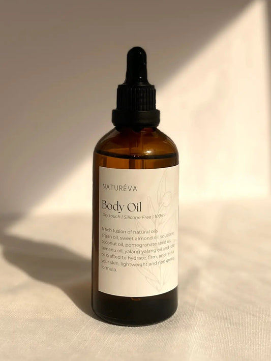 زيت الجسم الطبيعي لترطيب البشرة من ناتشوريفا
