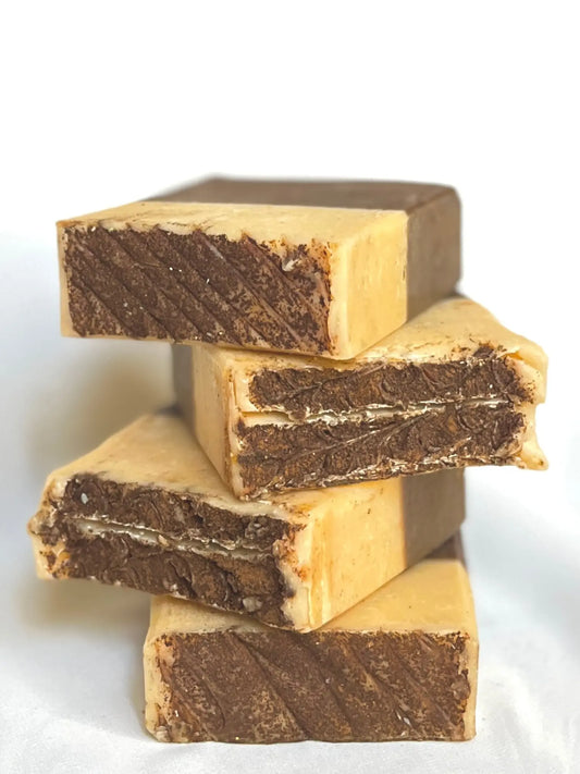 صابونة القهوة لتقشير وتنشيط البشرة
